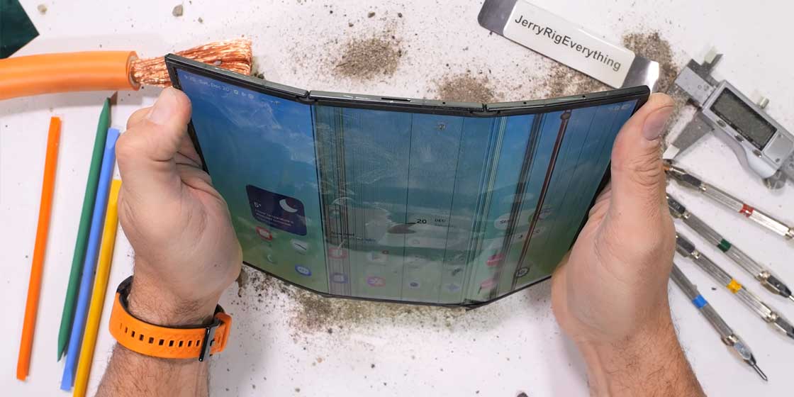 Test de durabilité du Galaxy Z TriFold