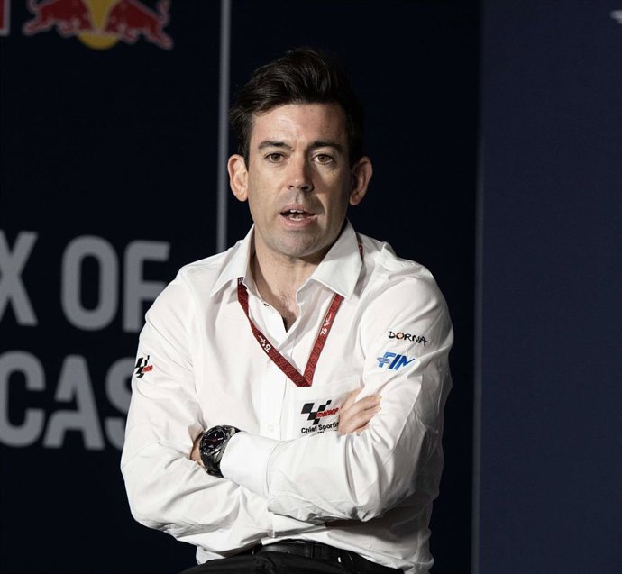 Carlos Ezpeleta, directeur sportif de MotoGP au GP des Amériques 2024.