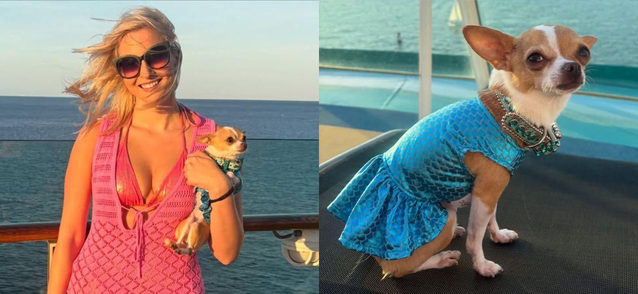 Le duo de voyage le plus adorable de TikTok, Bruiser et Elle Woods, s'empare d'une croisière !