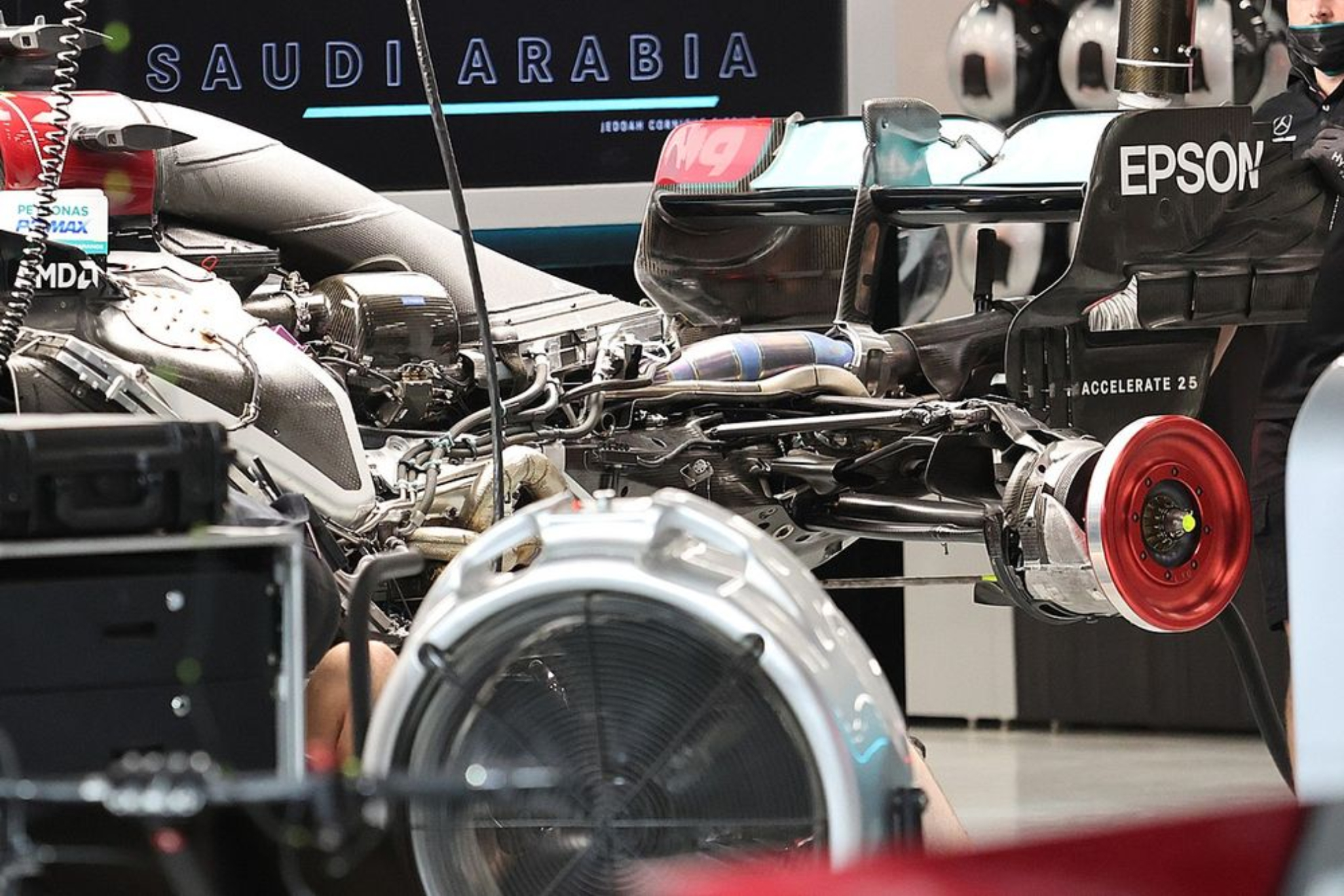 Moteur de Mercedes F1.