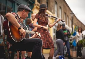 Artistes de rue à Londres