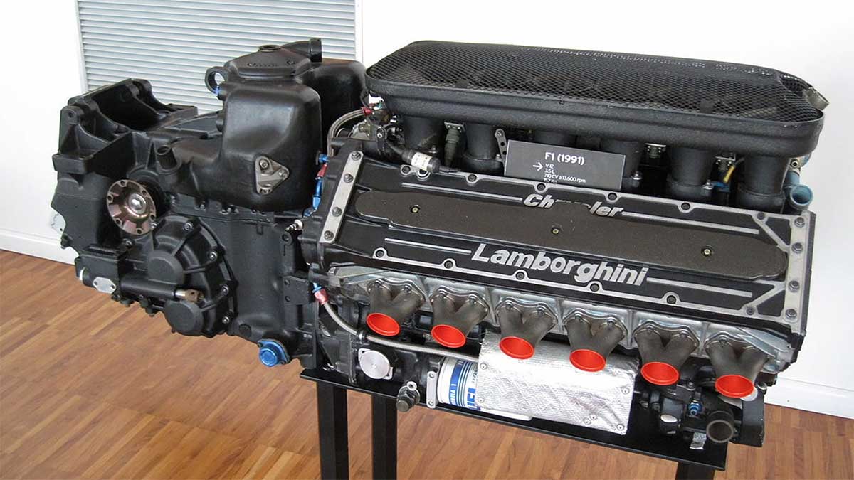 Moteur F1 V12 Lamborghini