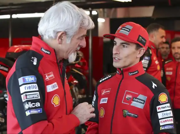 Marc Marquez et Gigi Dall'Igna