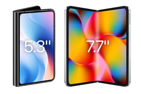 Tailles d'écran filtrées pour l'iPhone pliable