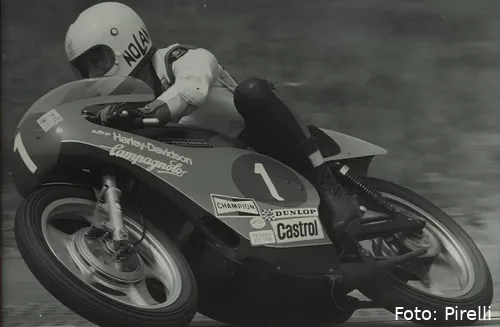 Walter Villa avec Harley Davidson