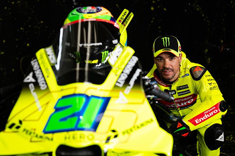 Franco Morbidelli avec sa Ducati VR46 2026