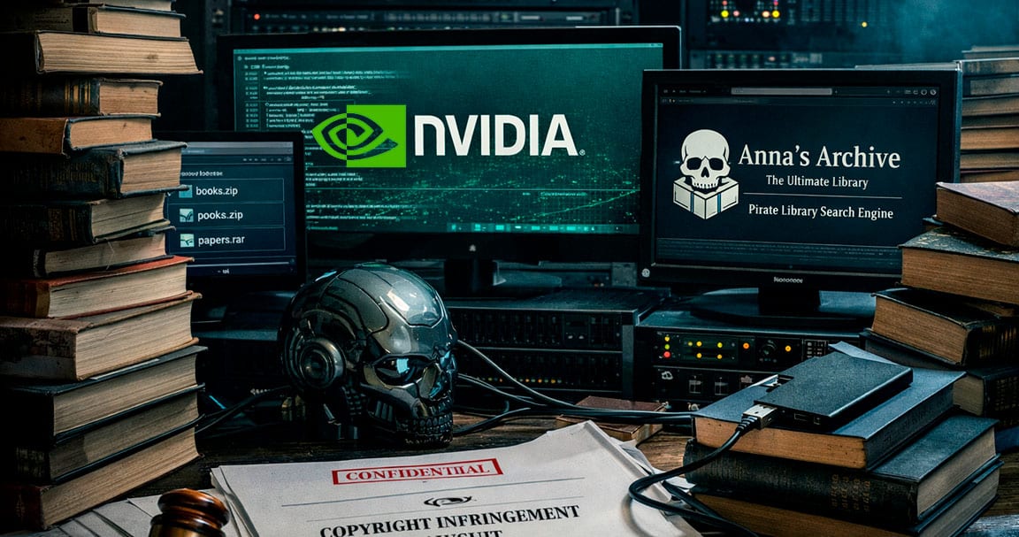 Demande NVIDIA pour utilisation de livres piratés