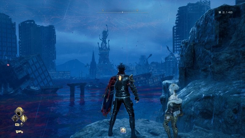 Dans Code Vein II, explorez un vaste monde ouvert riche en secrets