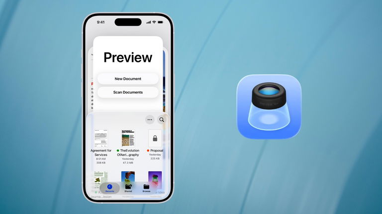 L'application Vista Previa sur iOS et iPadOS 26
