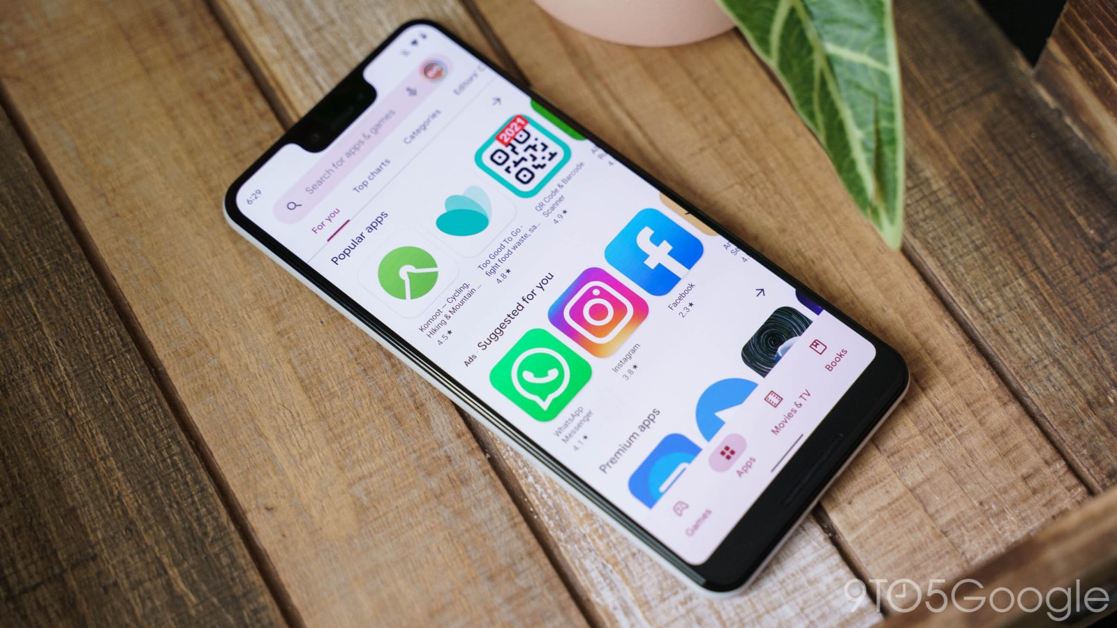 Google Play Store mis à jour avec le design Material You