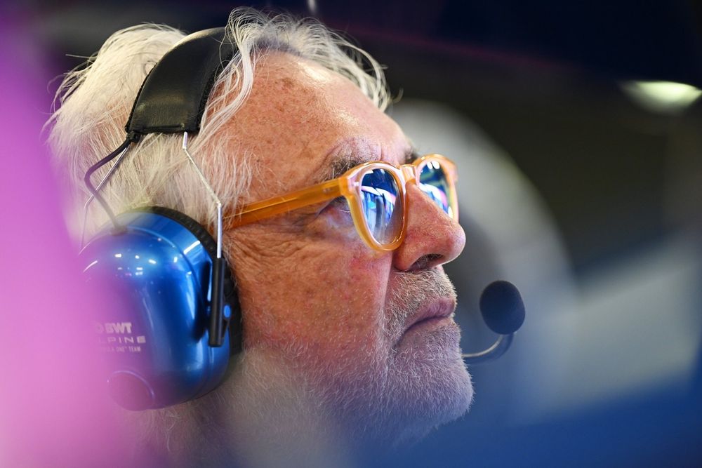 Flavio Briatore, directeur de l'équipe Alpine