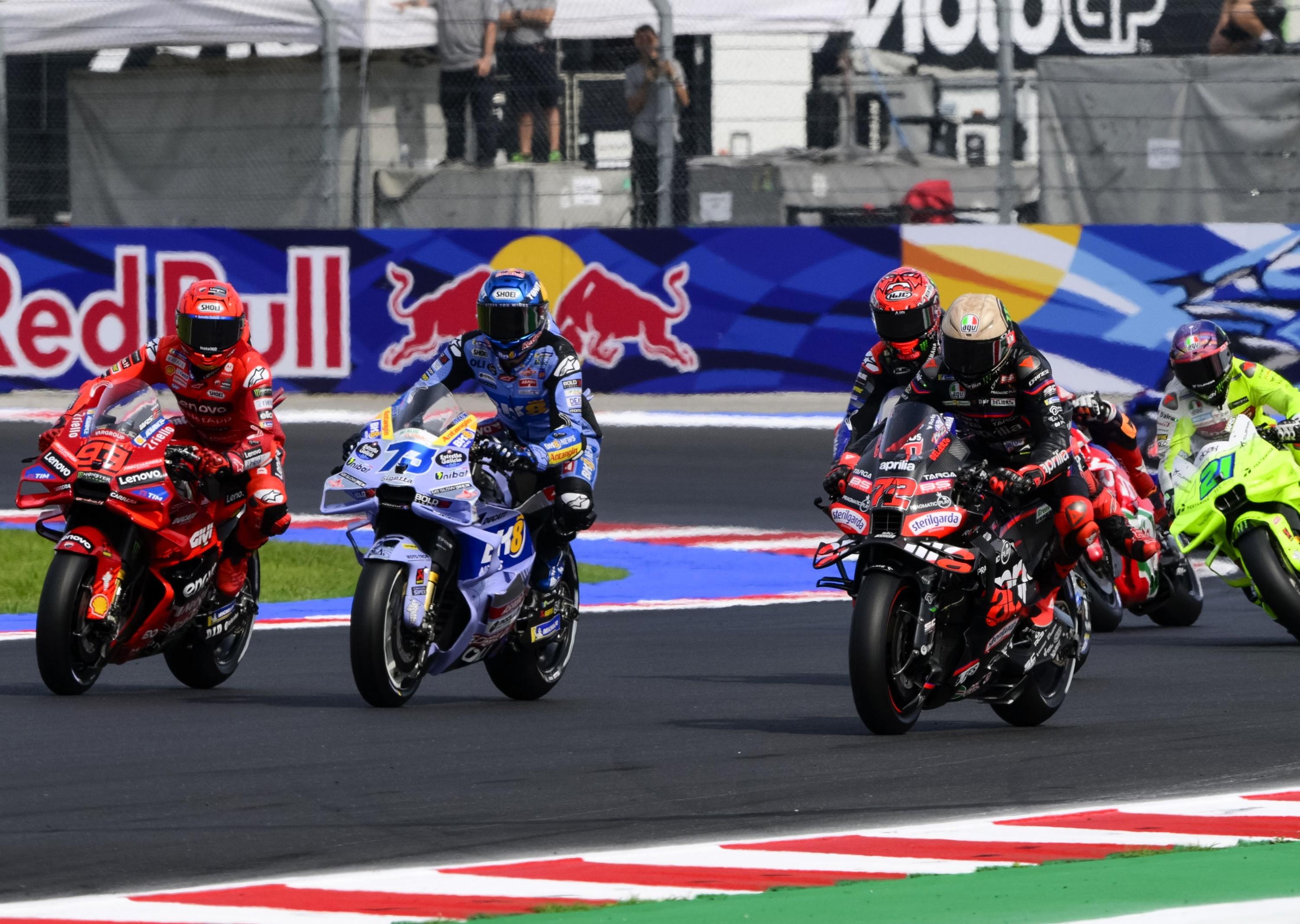 Classement final du championnat du monde 2025 : Marc Marquez 1er, Alex Marquez 2ème et Marco Bezzecchi 3ème.