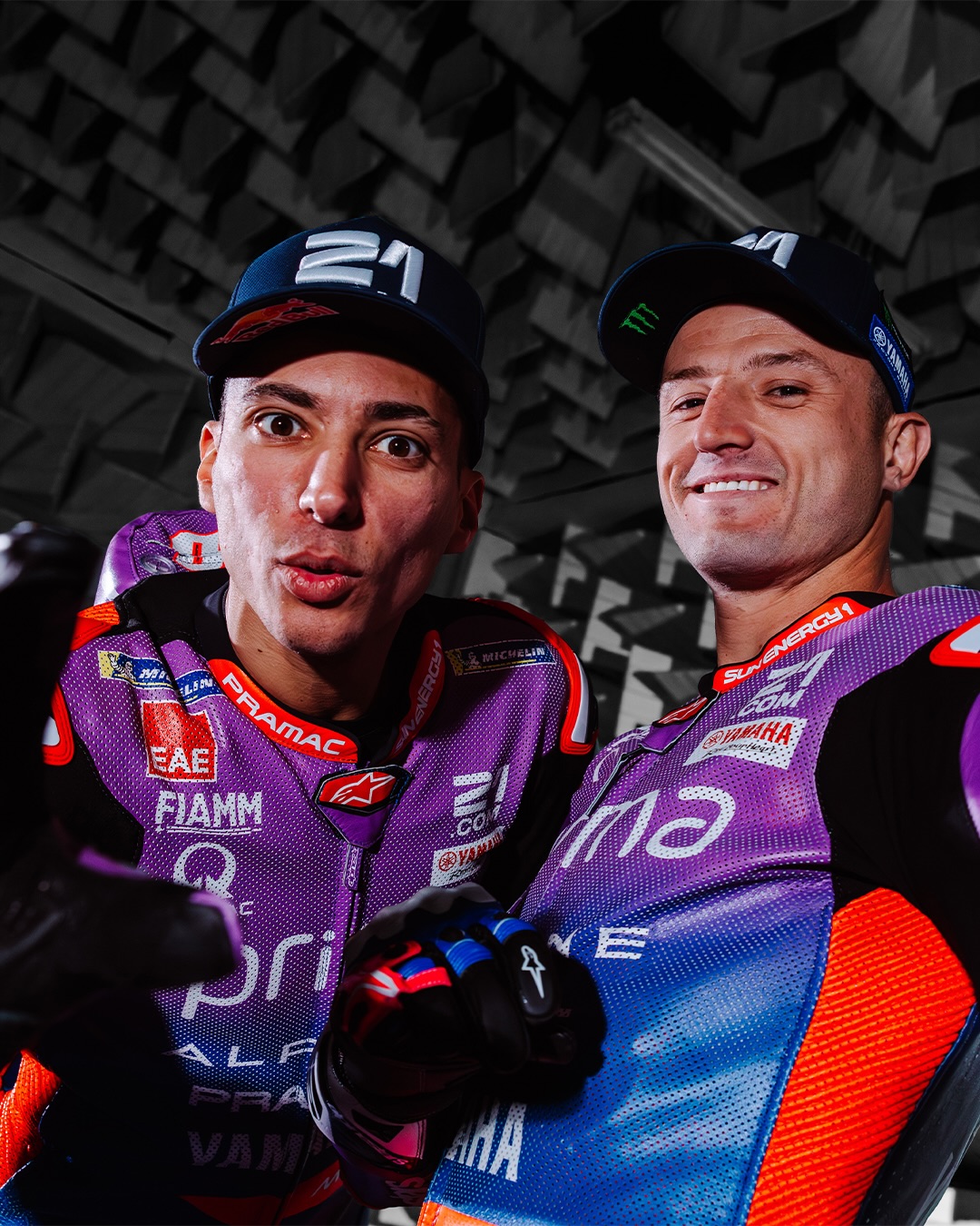 Toprak Razgatlioglu et Jack Miller, pilotes du Pramac Yamaha