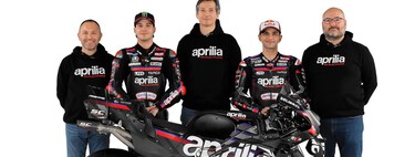 Aprilia continue de chercher un sponsor, une situation frustrante