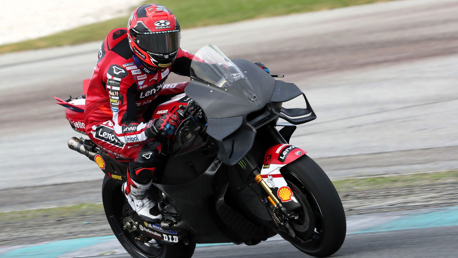 Michele Pirro lors du Test