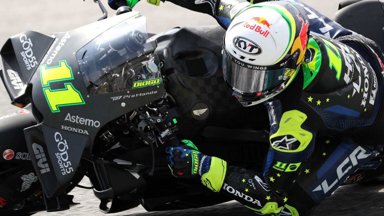 Diogo Moreira lors du Test