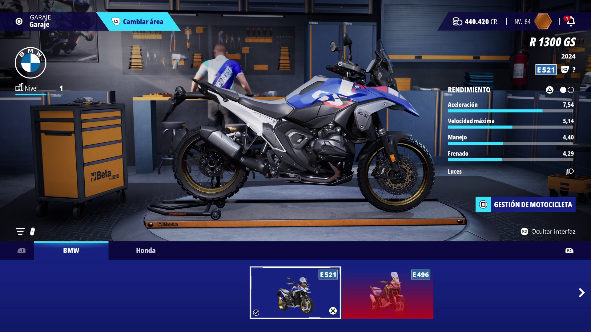 Jouabilité de RIDE 6