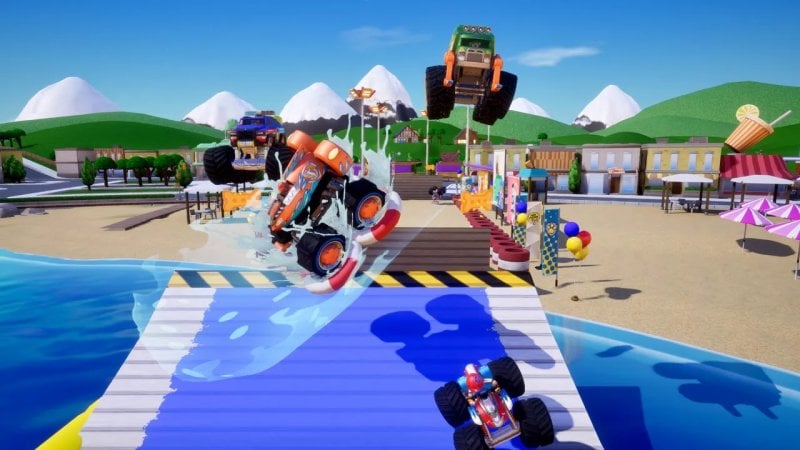 Une course dans Paw Patrol Rescue Wheels: Championship