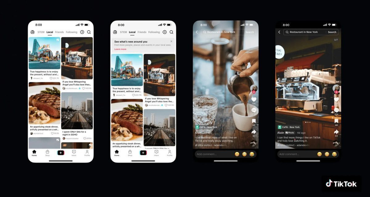 TikTok Lance ses "Flux Locaux" : Découvrez le Contenu Près de Chez Vous !
