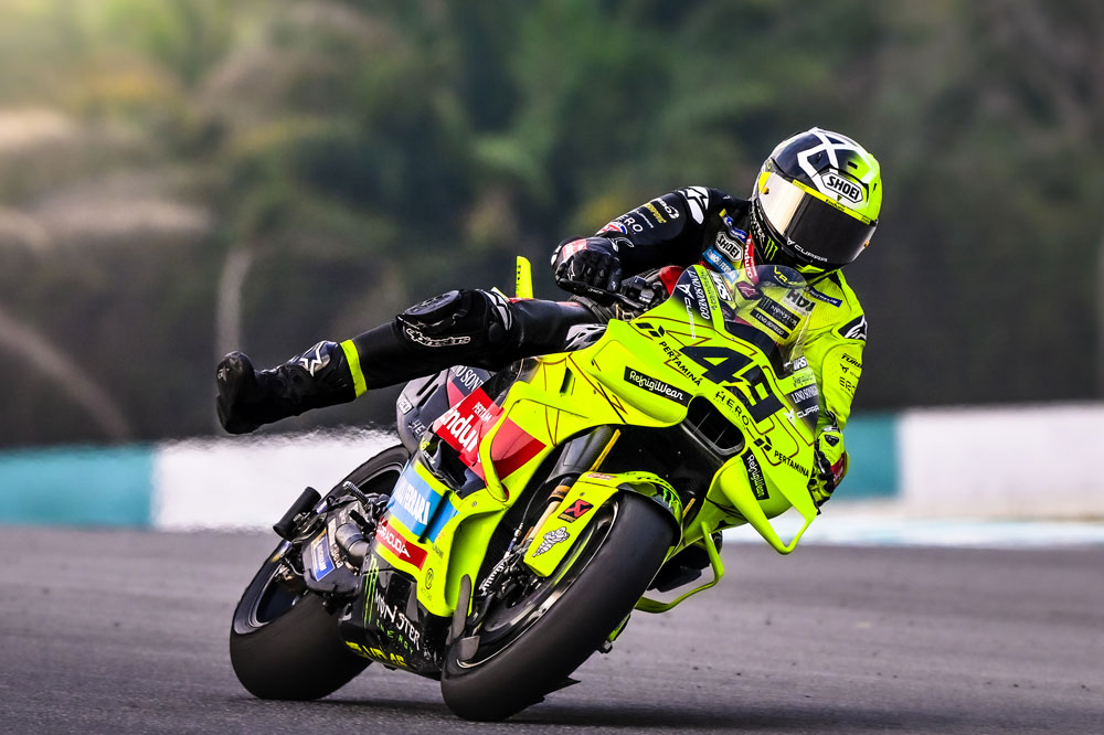 Fabio Di Giannantonio lors des essais pré-saison 2026 de MotoGP Fabio Di Giannantonio lors des essais pré-saison 2026 de MotoGP