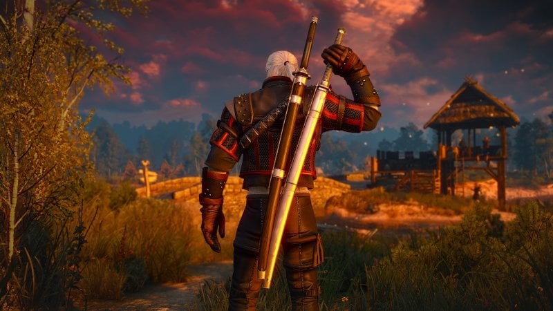 Geralt dans The Witcher 3