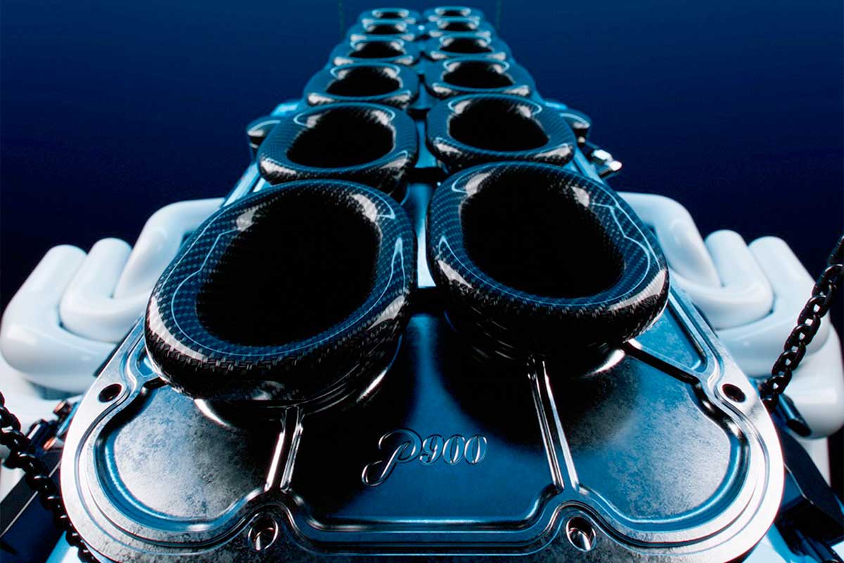 Esthétique V12 De Tomaso