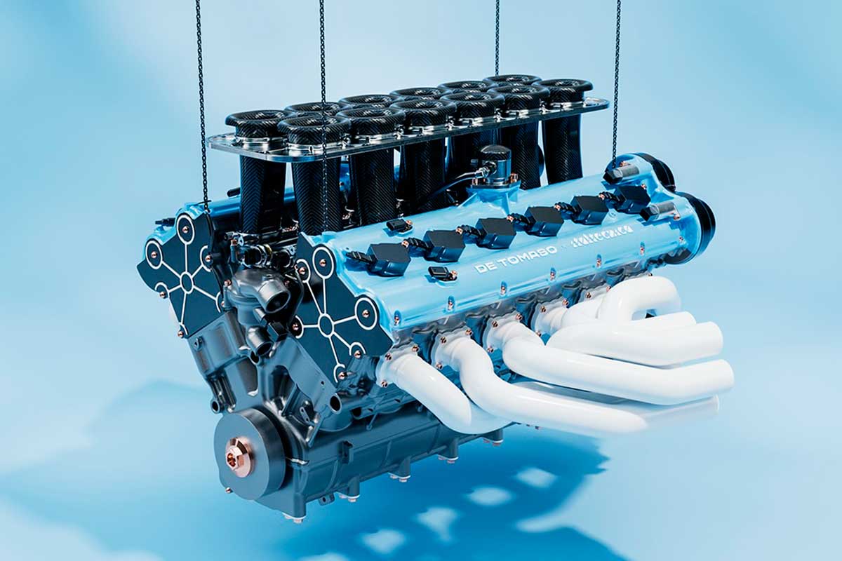 Moteur V12 De Tomaso P900