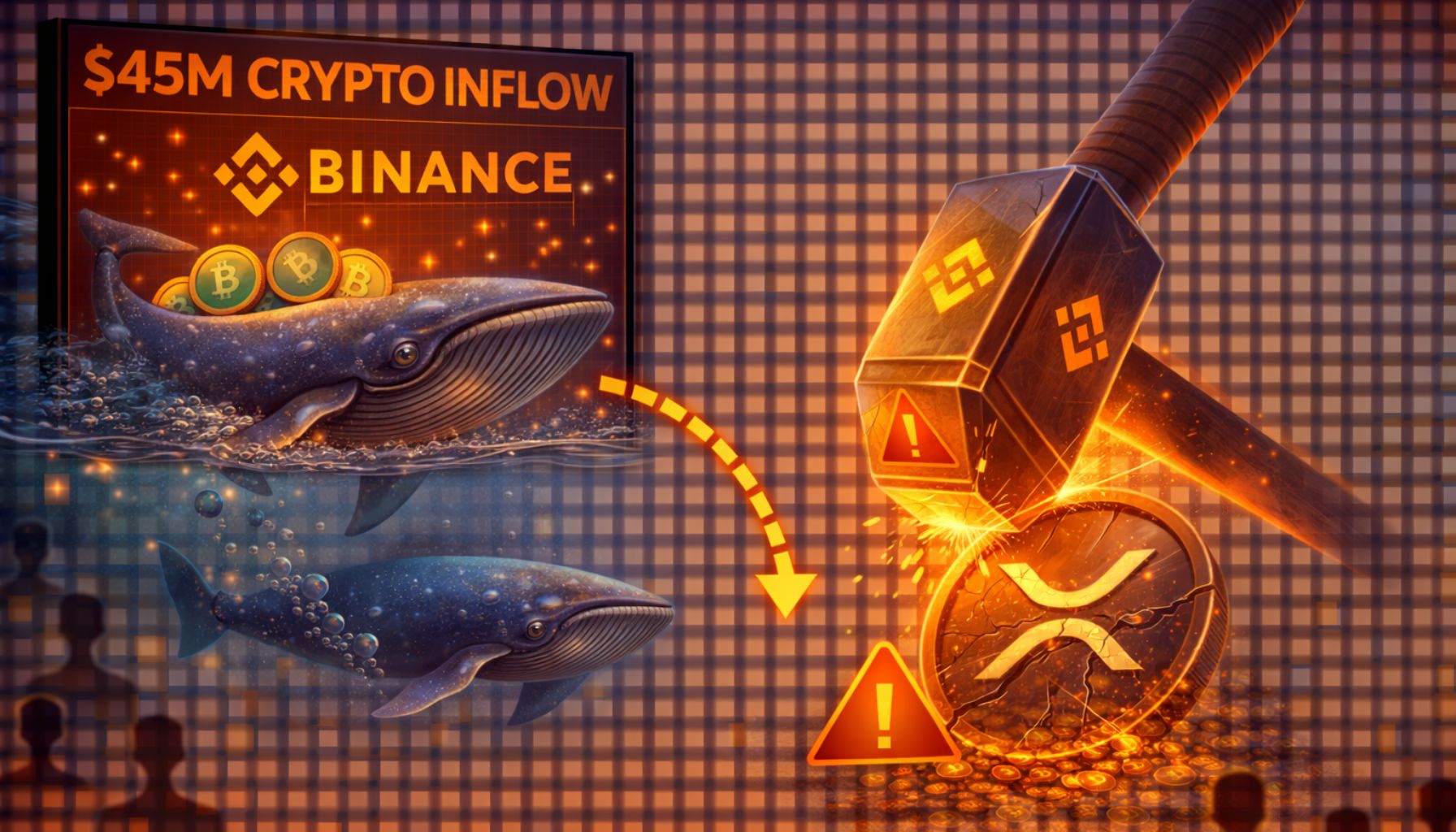 Afflux de Baleines sur Binance : Un Danger pour la Reprise de l'XRP !