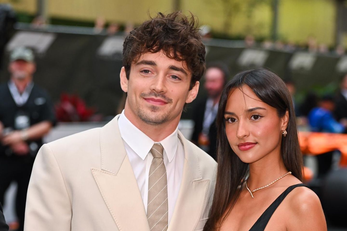 Charles Leclerc et Alexandra Saint Mleux