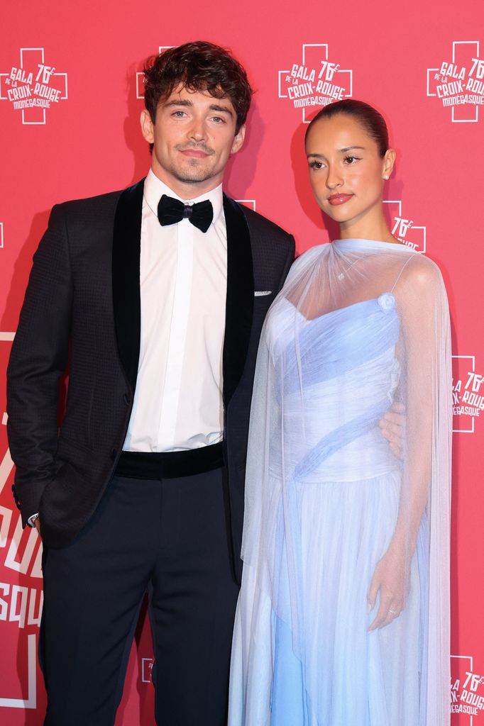 Charles Leclerc et Alexandra Saint Mleux