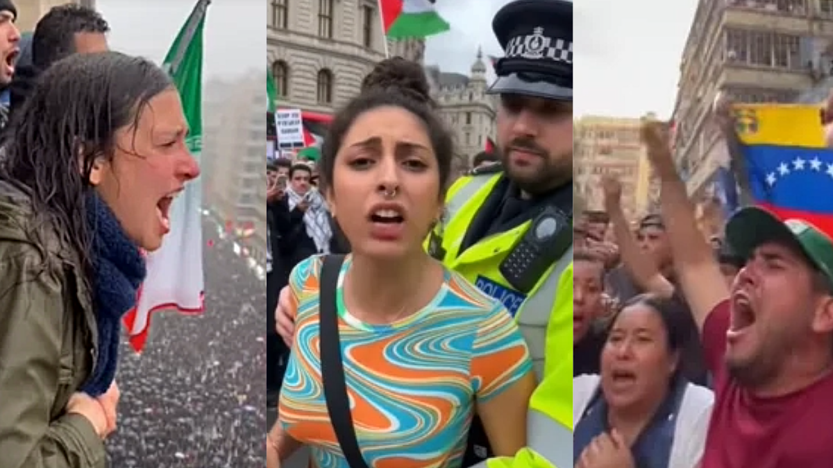 Images générées par IA de manifestations fictives sur TikTok