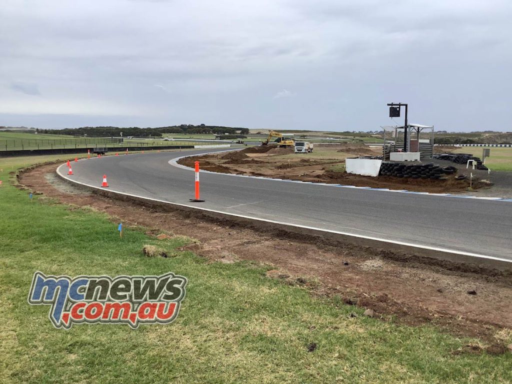 Travaux de sécurité à Phillip Island
