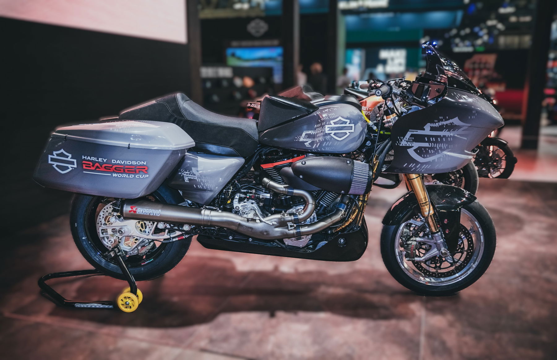 Prototype Harley-Davidson Road Glide Bagger World Cup