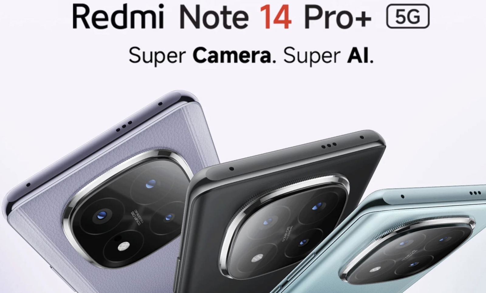 Le design attrayant du Redmi Note 14 Pro+ 5G