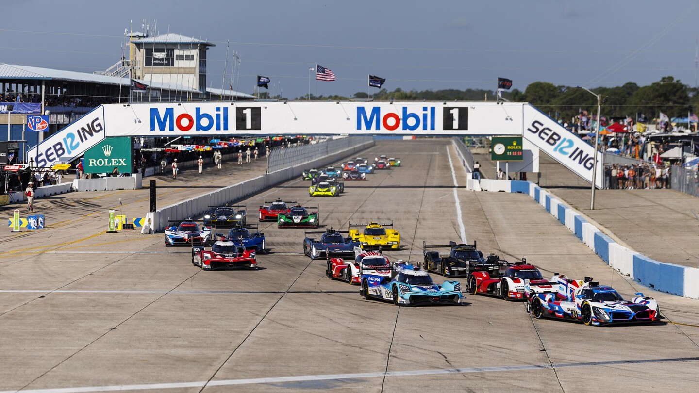 12 Heures de Sebring 2026 — Ne manquez rien : diffusion en ligne, horaires et programme jour par jour