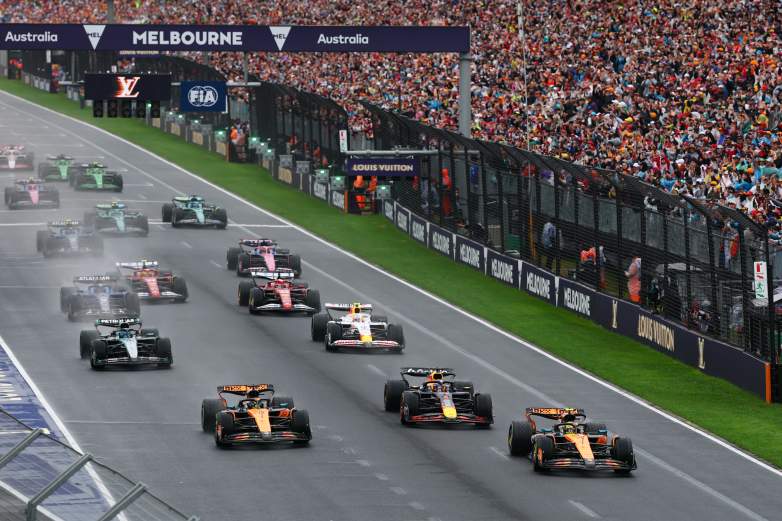 Départ de la course