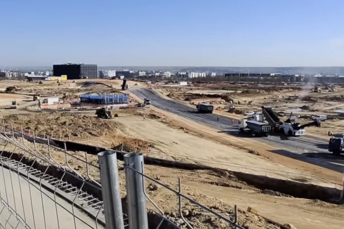 Chantier du Circuit IFEMA Madrid F1 Chantier du Circuit IFEMA Madrid F1