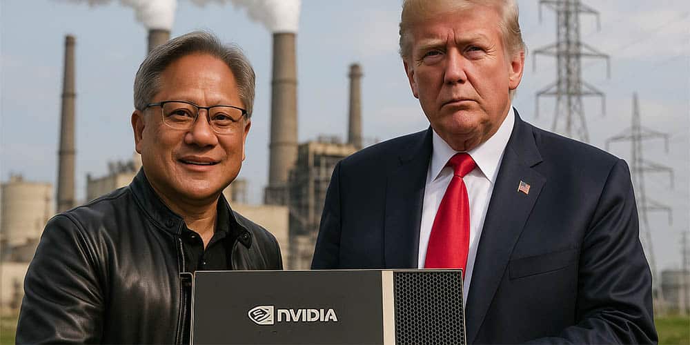 Donald Trump et Jensen Huang