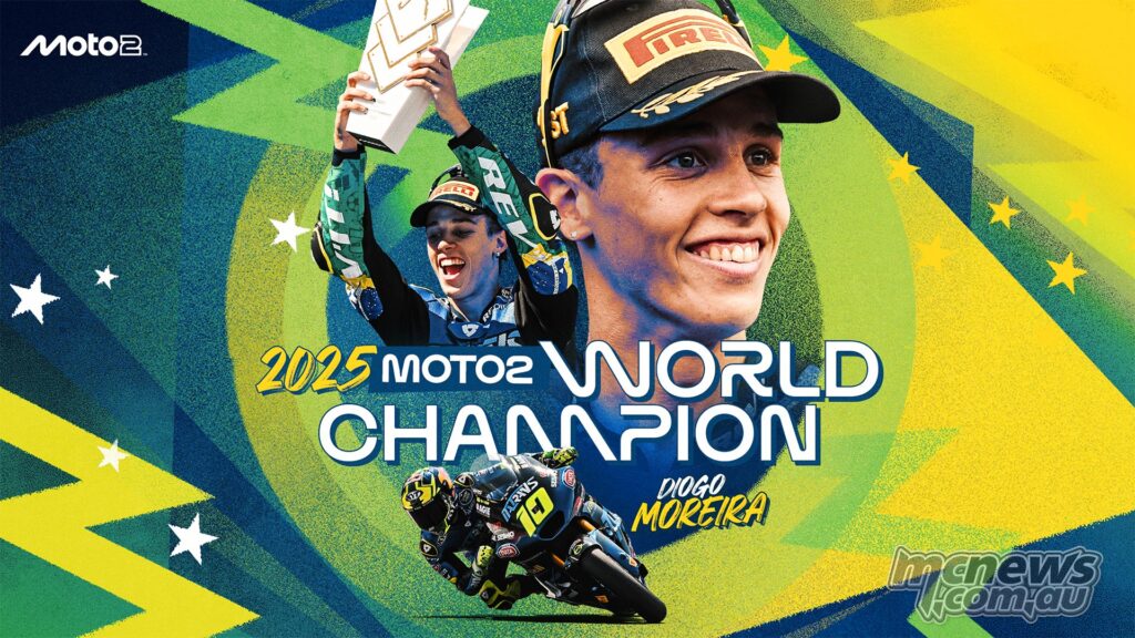 Diogo Moreira, champion Moto2