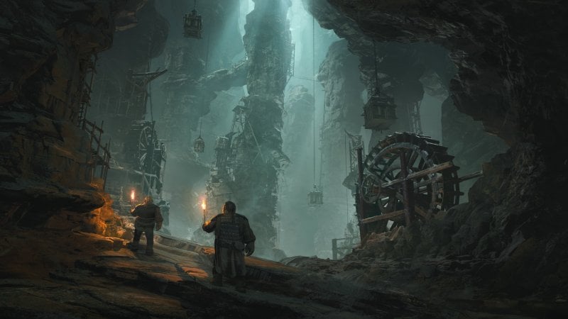 Un des décors de The Lord of the Rings: Return to Moria