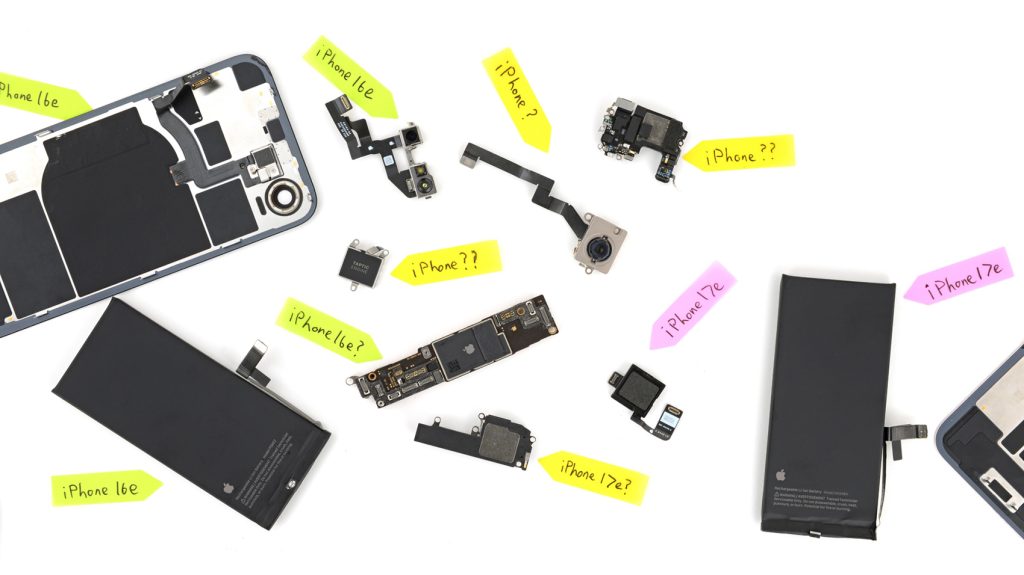 Comparaison entre iPhone 16e et 17e