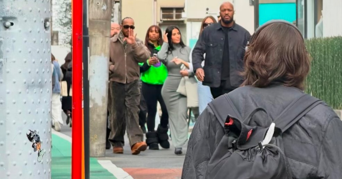 Lewis Hamilton et Kim Kardashian à Tokyo : le geste inattendu du pilote de F1 !