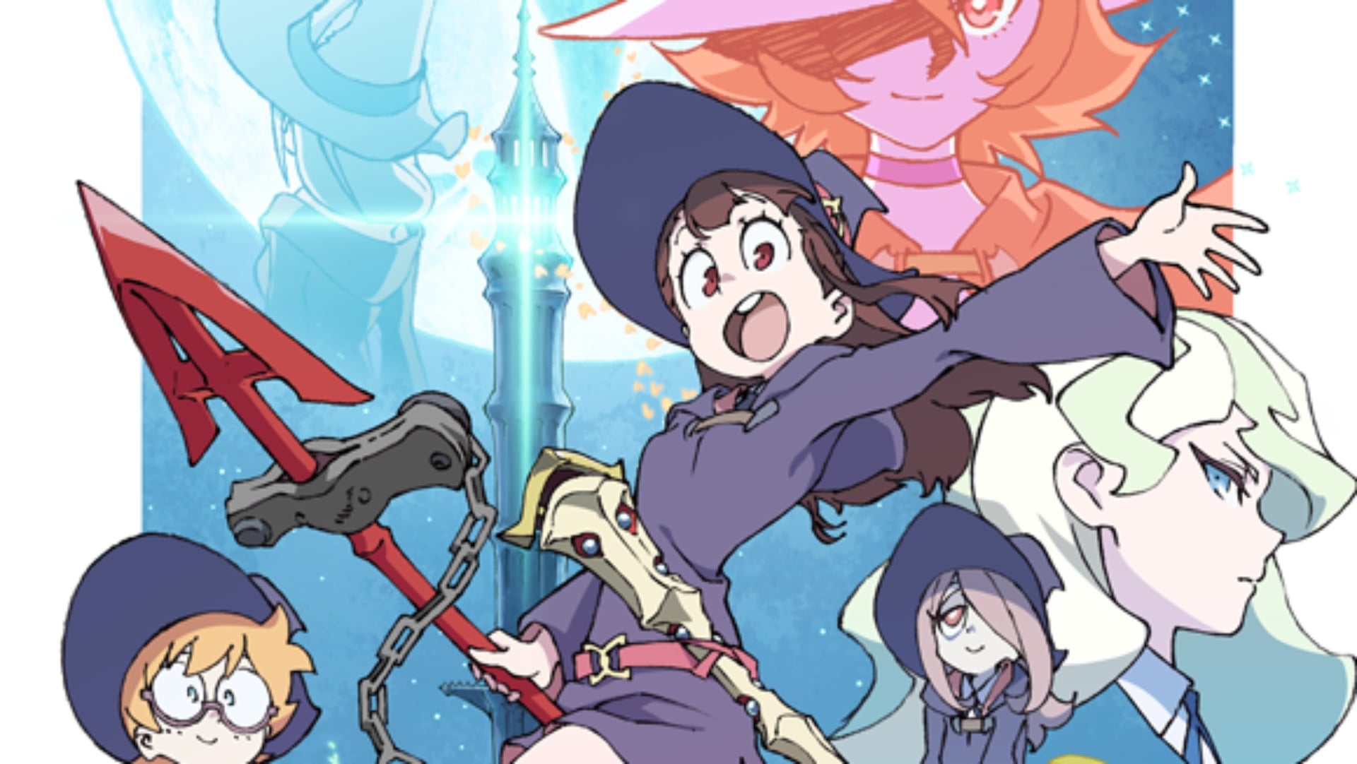 Affiche de Little Witch Academia.