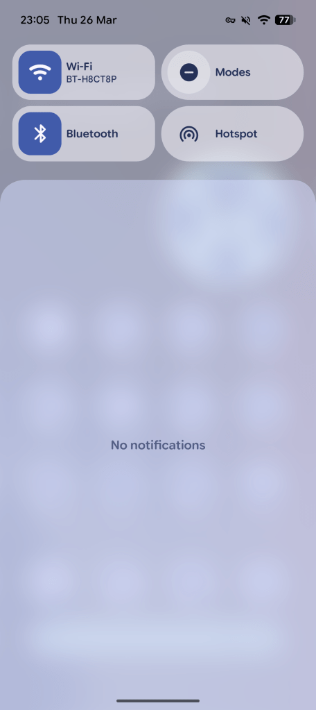 Wi-Fi toggle