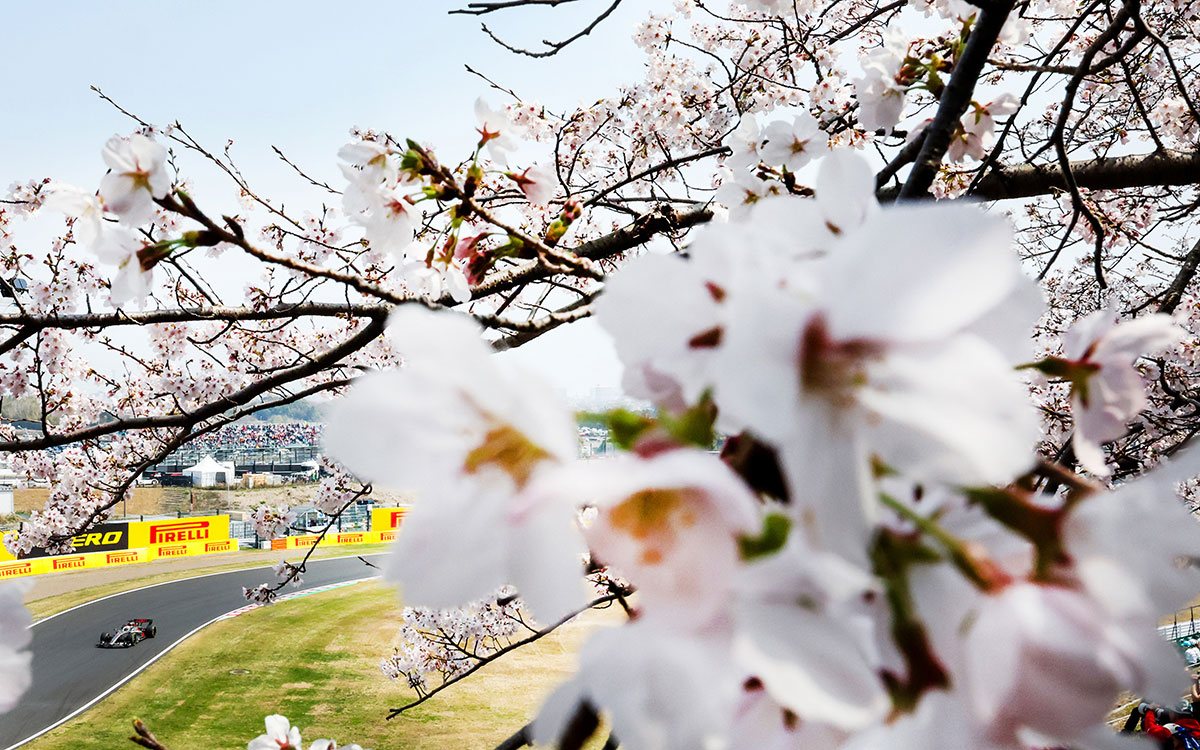 Pneus Audi dans le circuit de Suzuka