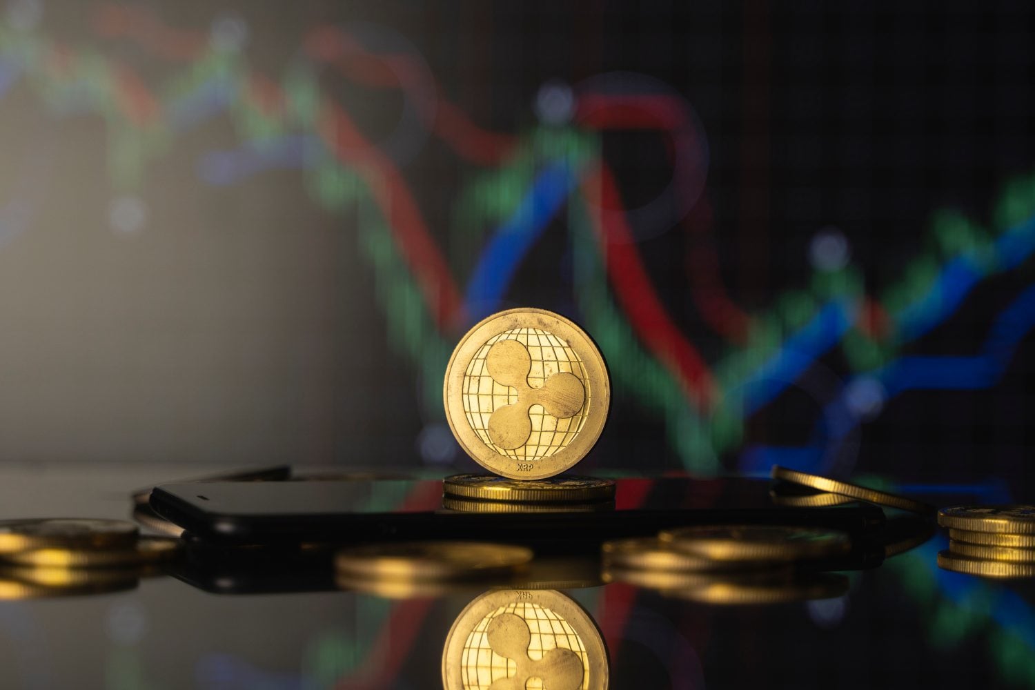 Concept de monnaie virtuelle Ripple