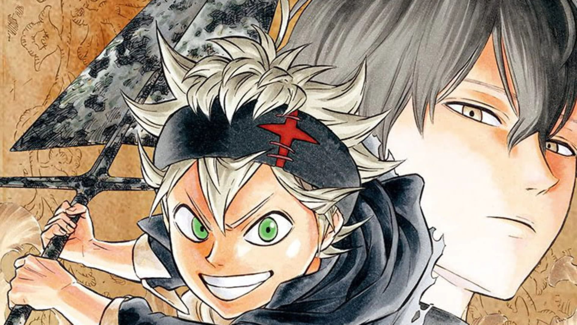 Couverture du premier volume de Black Clover.