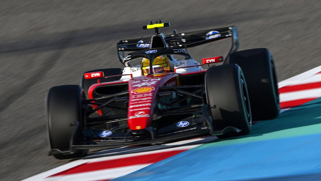 Formel 1 Lewis Hamilton Ferrari Bahrain Test 2026