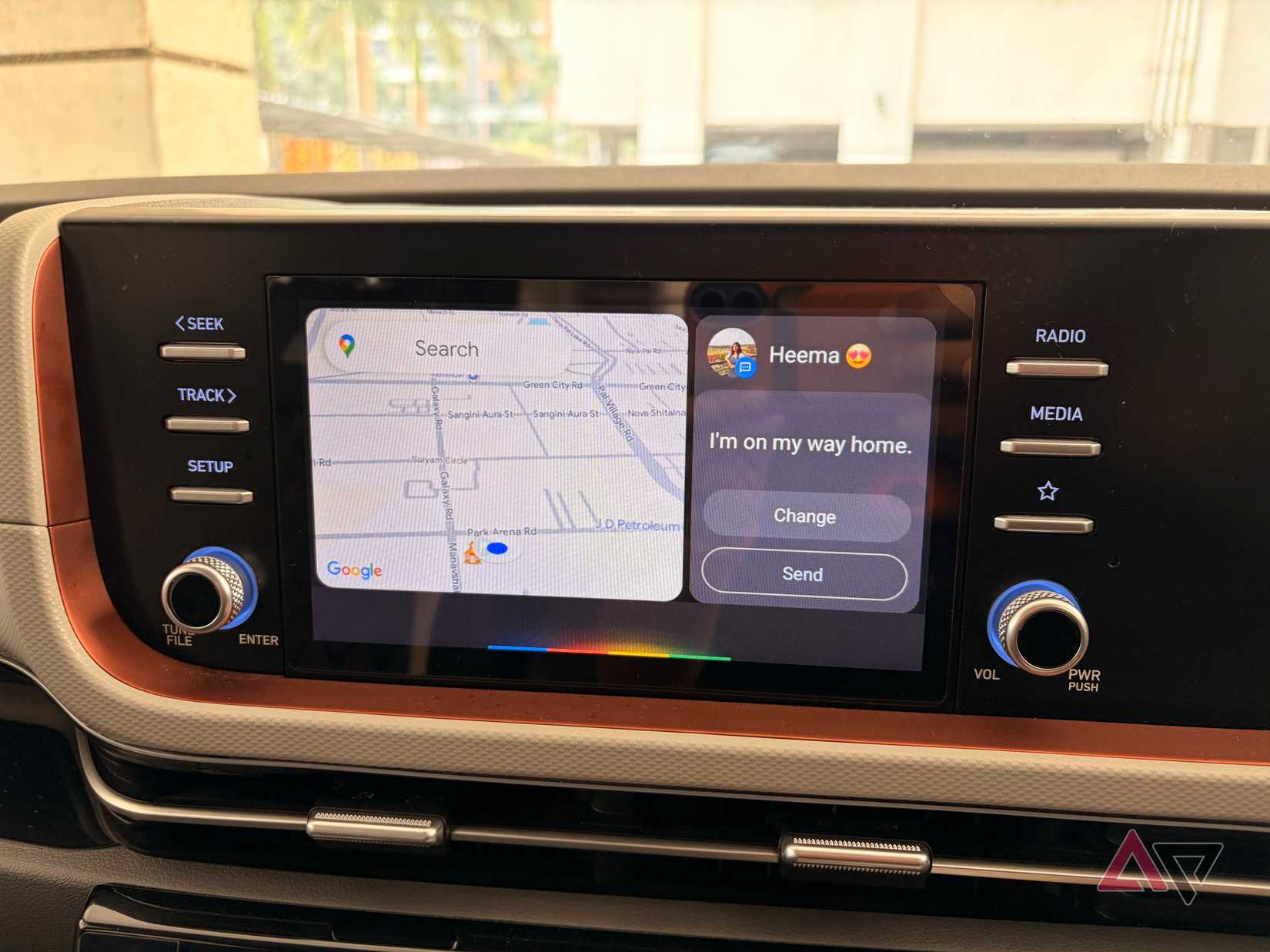 Assistant Google dans Android Auto
