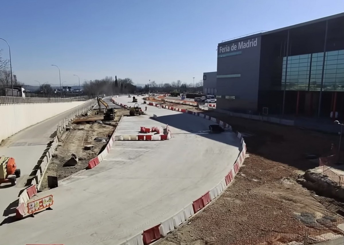 Chantier du Circuit IFEMA Madrid F1 Chantier du Circuit IFEMA Madrid F1